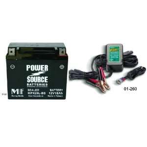  Powersource battery and battery Tender Junior Automotive