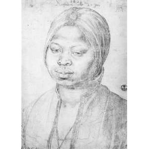   Durer   32 x 46 inches   The Negress Katherina