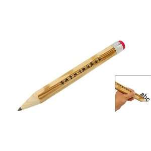   Outsize Wooden Lead Pencil with Chinese Wors Printed