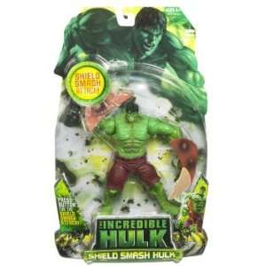  Incredible Hulk Movie Action Figure Shield Smash Hulk 