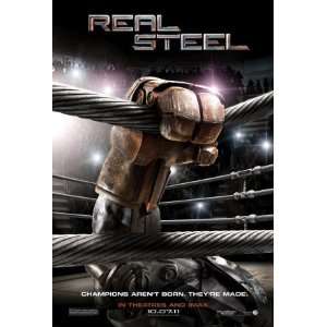  Real Steel   Hugh Jackman   Mini Movie Poster   11 x 17 