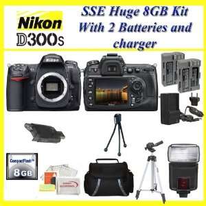  Nikon D300s Digital SLR Camera Body + 2 Extended Life 