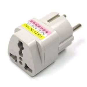  Europe/German Changeover Plug (White) Electronics