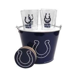 Indianapolis Colts Pint and Beer Bucket Set  NFL Beer Bucket and Pint 