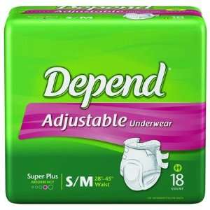  Depend Adjustable Underwear