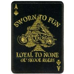  Loyal To None Patch Automotive