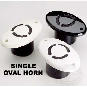   Signal Horns 845007 Forward Facing Horn Black