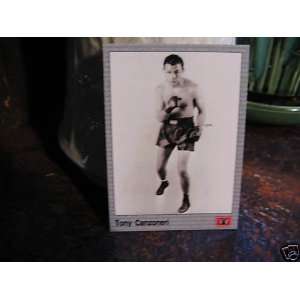  ALL TIME GREAT TONY CANZONERI 1991 Kayo Boxing Card / MINT 