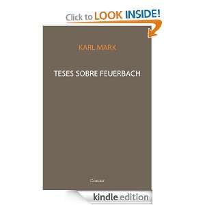 Teses sobre Feuerbach (Portuguese Edition) Karl Marx  