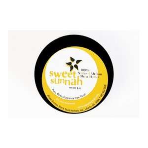  Sweet Sunnah   100% Natural African Shea Butter, 4 Oz 