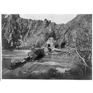  Tunnel #3,Central Pacific Railroad,Weber Canyon,UT,1869 