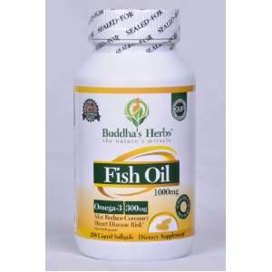   Value Natural Fish Oil Concentrate 1000 mg with Omega 3   200 Softgels