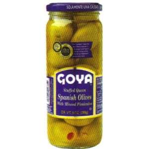 Goya Stuffed Queen Spanish Olives 3.375 oz  Grocery 
