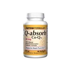  Jarrow Q absorb Co Q10 30mg (60 Gels) Health & Personal 