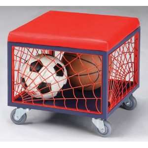  Spider Web Rolling Cube Bench