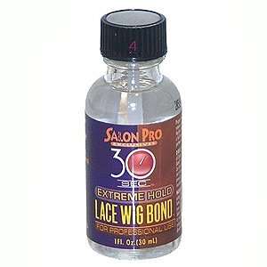  SALON PRO 30 Seconds Lace Wig Bond Extreme Hold 1 oz 