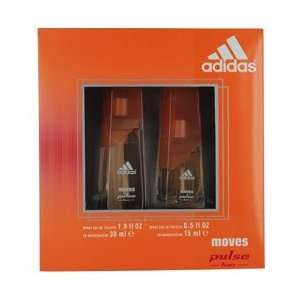 ADIDAS MOVES PULSE by Adidas Gift Set for WOMEN EDT SPRAY 