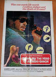 BRING ME THE HEAD OF ALFREDO GARCIA 74 PECKINPAH 1SH  