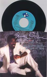 BILLY OCEAN When The Going Gets Tough 45 RPM w/PS NM  