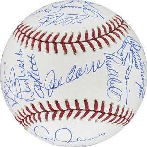  New York Yankees 1998 Team Signed Baseball Sports 