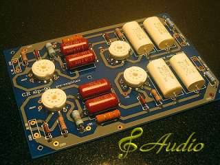 Tube PreAmp Finish PCB   Upgraded design for Cary SLP90  