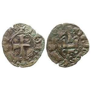   of Achaea, John of Gravina, 1322   1333; Denier Tournois Toys & Games