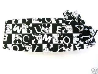Old School Mickey Mouse Cummerbund and Tie  