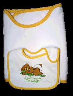 PERFECT BABY GIFT  STAY PUT BABY BIBS & BURP CLOTHS  