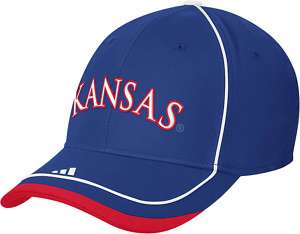 Kansas Jayhawks Adidas TN84Z Jersey Flex Cap Hat   L/XL 760555163437 