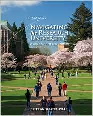 Navigating the Research University A Guide for First Year Students 