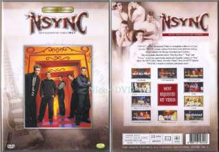 NSYNC   (Most Requested Hit Videos) DVD, New SEALED  