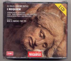 RICCARDO MUTI / LUIGI CHERUBINI REQUIEM / EMI / 2 CD  