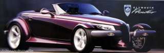 1997 Plymouth Prowler teaser new vehicle brochure  
