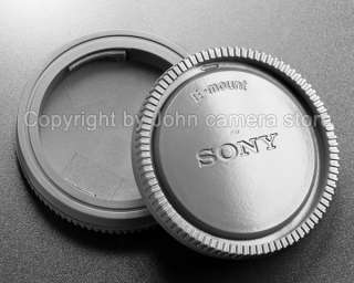 Camera Body + Rear Lens Cap Cover Set 4 Sony NEX 3 NEX5  