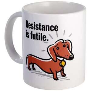  Dachshund Resistance Funny Mug by  Kitchen 