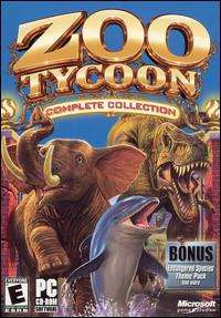   games Zoo Tycoon, Zoo Tycoon Dinosaur Digs, and Zoo Tycoon Marine