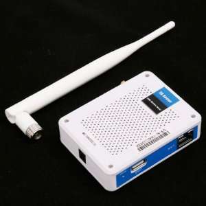  Portable Mini 150M 802.11n WiFi Wireless 3G Router White 