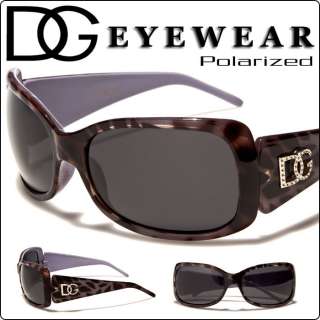 DG Eyewear Polarized Designer Womens New Sunglasses Purple Tortoise 