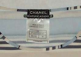 CHANEL IDENTIFICATION STRIPE 00C TOP 38 US S  