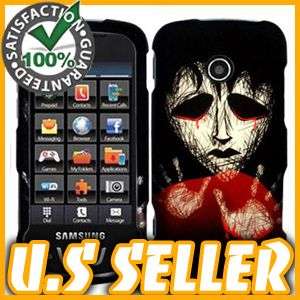 RUBBER ZOMBIE HARD CASE FOR SAMSUNG T528G PROTECTOR SNAP COVER  