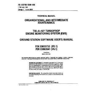   T56 A 427 Aircraft Engine Inter Maintenance Manual Allison T56 Books