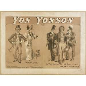  Poster Yon Yonson 1892