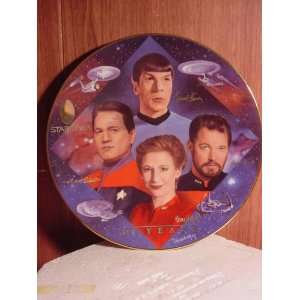  Star Trek Hamilton Collectors Plate ST First Officers 