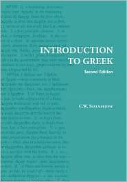 Introduction to Greek, 2nd Edition, (1585101842), Cynthia W 