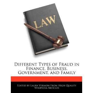  Different Types of Fraud in Finance, Business, Government 