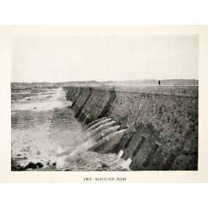 1911 Print Assouan Aswan Dam Egypt Nile River Civic Engineering 