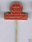 Pin badge   Van Nelle Afternoon Thee  hat lapel vintage