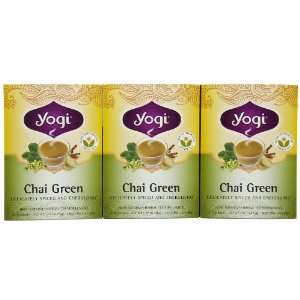 Yogi Tea Chai Green, Herbal Supplement Grocery & Gourmet Food