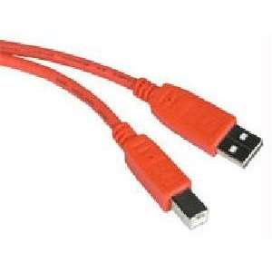  3M USB 2.0 A/B CABLE ORANGE Electronics