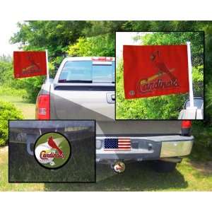  St. Louis Cardinals Truck Deco Pack Truck Flag and Hitch 